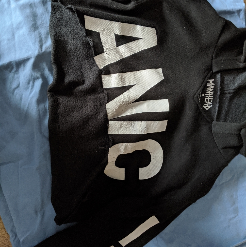 Panic! At The Disco cropped hoodie